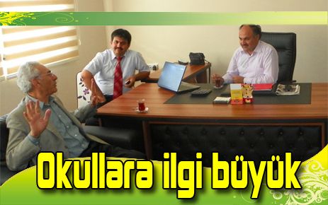 Okullara ilgi büyük