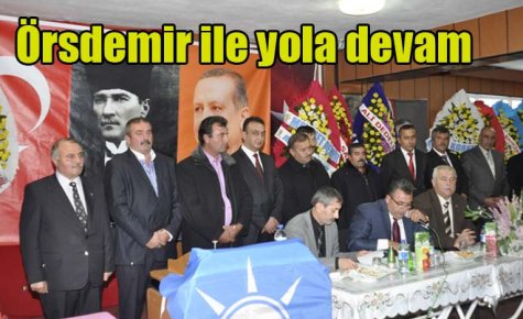 Örsdemir ile yola devam