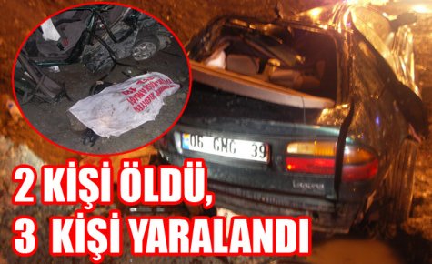 OTOMOBİL TAKLA ATTI