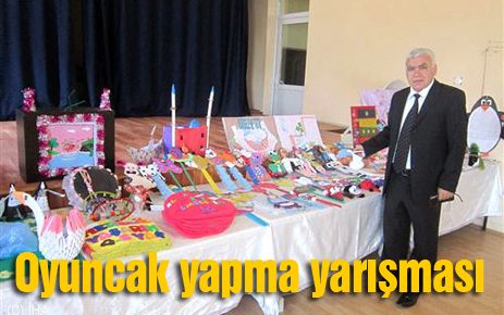 Oyuncak yapma yarışması düzenlendi