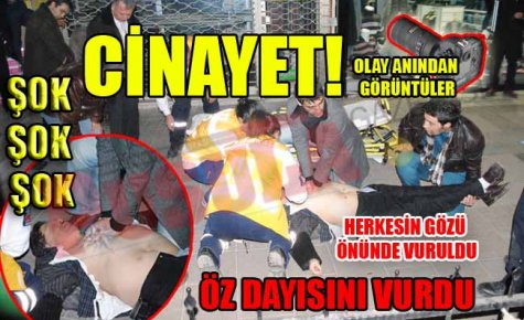 ÖZ DAYISINI ÖLDÜRDÜ!