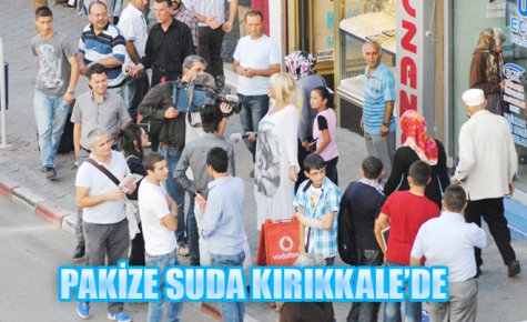 PAKİZE SUDA KIRIKKALE?DE PROGRAM YAPTI 