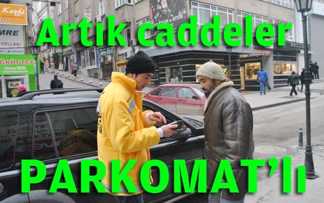 Parkomat Uygulaması Başladı