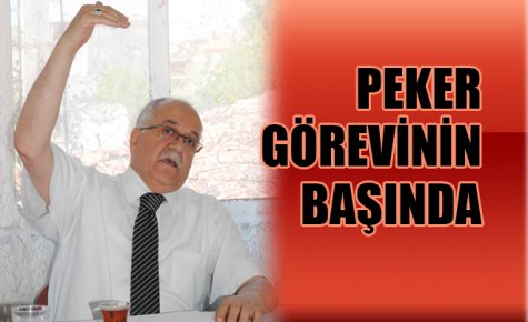 PEKER GÖREVİNİN BAŞINDA 
