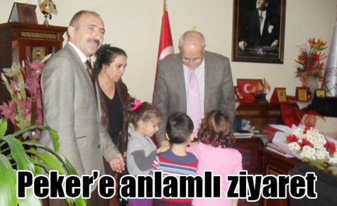 Peker?e anlamlı ziyaret
