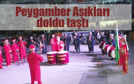 Peygamber (SAV) Aşıkları salonu hınca hınç doldurdu