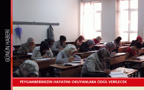 Peygamberimizin hayatını okuyanlara ödül verilecek