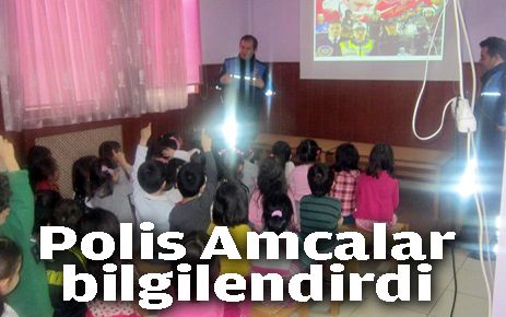 Polis Amcalar bilgilendirdi