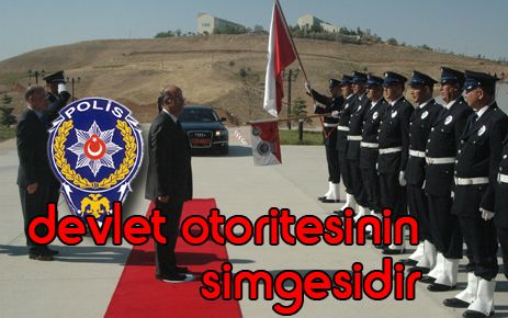 Polis devlet otoritesinin simgesidir