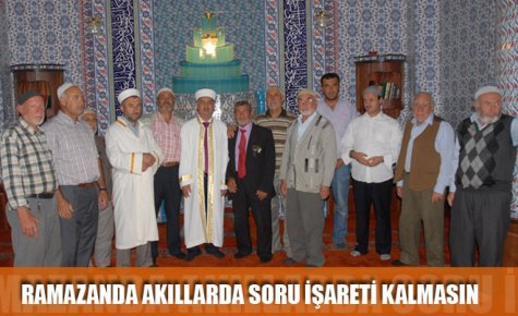 RAMAZANDA AKILLARDA SORU İŞARETİ KALMASIN