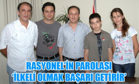 RASYONEL?İN PAROLASI ?İLKELİ OLMAK BAŞARI GETİRİR? 