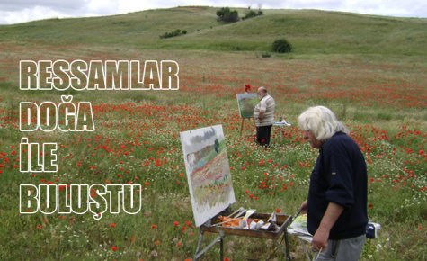 RESSAMLAR DOĞA İLE BULUŞTU