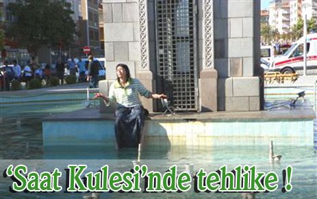?Saat Kulesi?nde tehlikeli saatler!