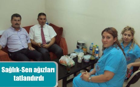 Sağlık-Sen ağızları tatlandırdı