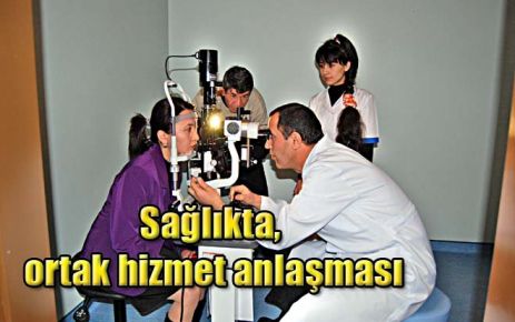 Sağlıkta, ortak hizmet anlaşması
