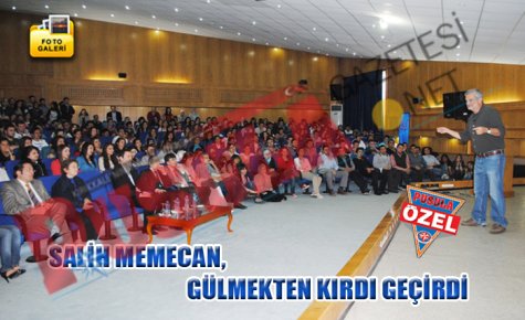 SALİH MEMECAN, GÜLERKEN DÜŞÜNDÜRDÜ