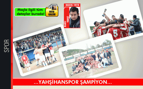 ŞAMPİYON KUPASINI KALDIRDI