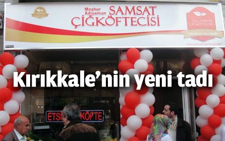Samsat Çiğköfte hizmette