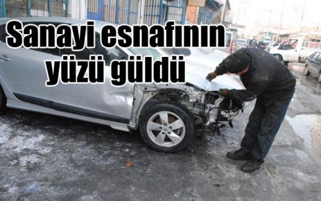 Sanayi esnafının yüzü güldü 