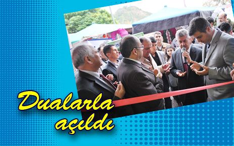  Sarıoğlu dualarla açıldı