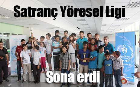 Satranç yöresel ligi sona erdi