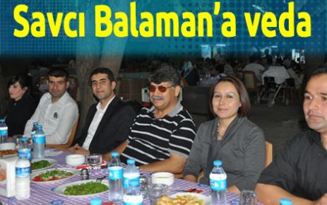 Savcı Balaman?a veda yemeği