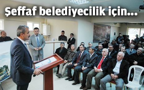 Şeffaf belediyecilik için gövdemizi ortaya koyduk