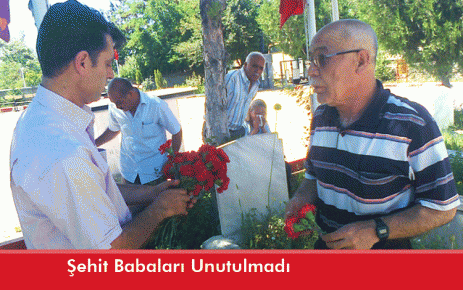 Şehit Babaları Unutulmadı