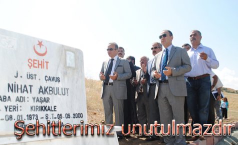 ŞEHİTLERİMİZ ASLA UNUTULMAYACAK 