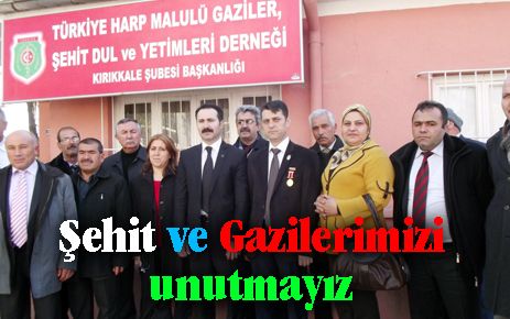 Şehitlerimizi ve gazilerimizi asla unutmayız