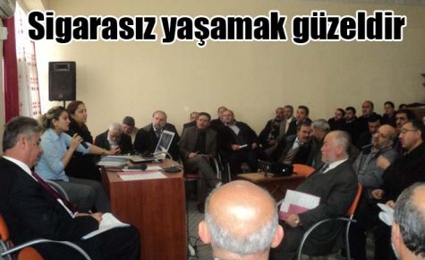Sigarasız yaşamak güzeldir