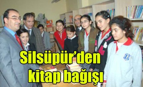 Silsüpür?den kitap bağışı