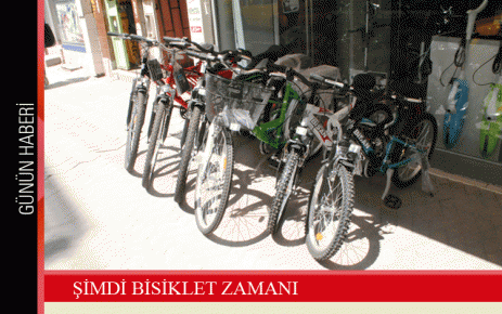 Şimdi bisiklet zamanı
