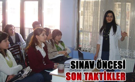 SINAV ÖNCESİ SON TAKTİKLER