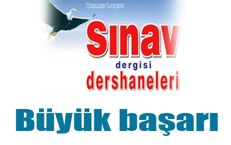 SINAV?dan büyük başarı