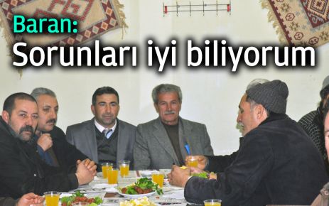Sorunlarımızı iyi biliyorum