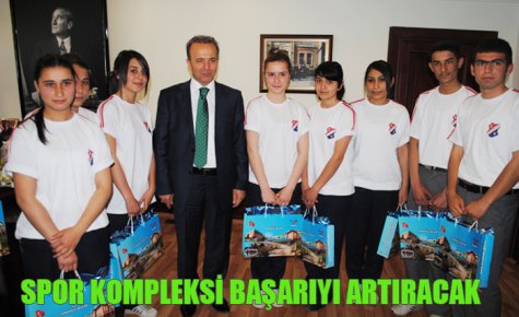 SPOR KOMPLEKSİ BAŞARI GETİRECEK 