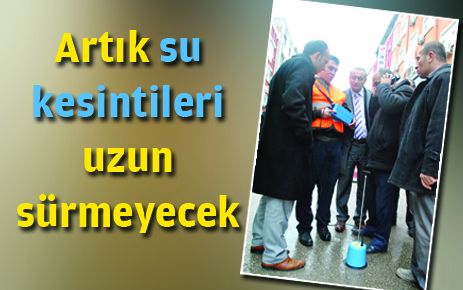 Su kaçaklarına çözüm