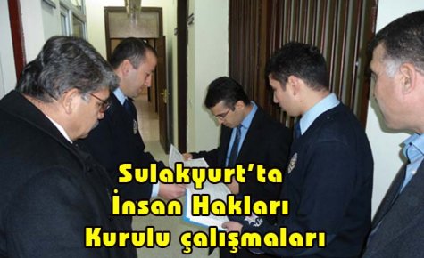 Sulakyurt?ta İnsan Hakları Kurulu çalışmaları