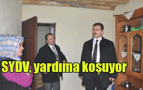 SYDV, yardıma koşuyor