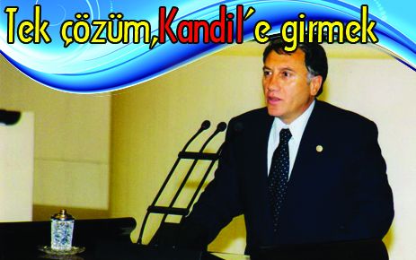 Tek çözüm Kandil`e girmek