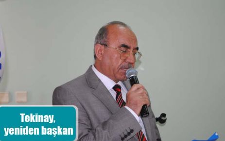 Tekinay, yeniden başkan