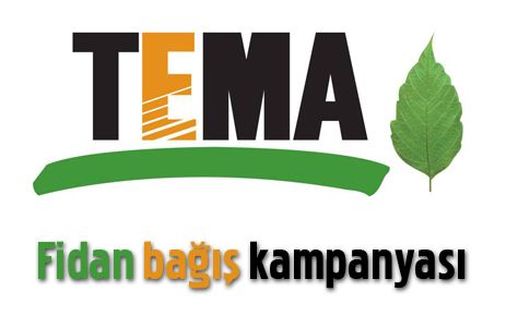 Tema?dan fidan bağışı kampanyası