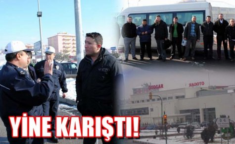 TERMİNAL YİNE KARIŞTI 