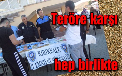 Teröre karşı hep birlikte