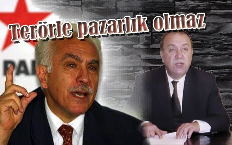 Terörle pazarlık son bulmalı 