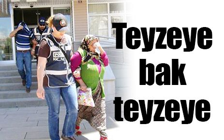 Teyzeye bak teyzeye