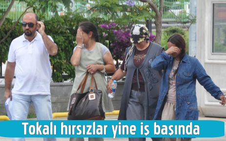 Tokalı hırsızlar yine iş başında 