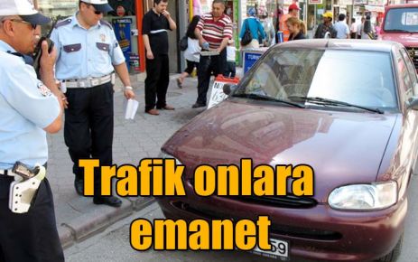 Trafik onlara emanet