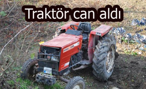 TRAKTÖRÜN ALTINDA CAN VERDİ 
